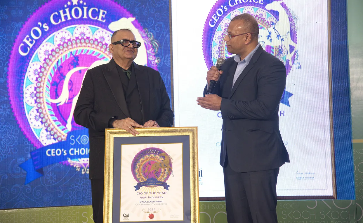 Balaji Adivishnu - CIO of the Year - Dairy