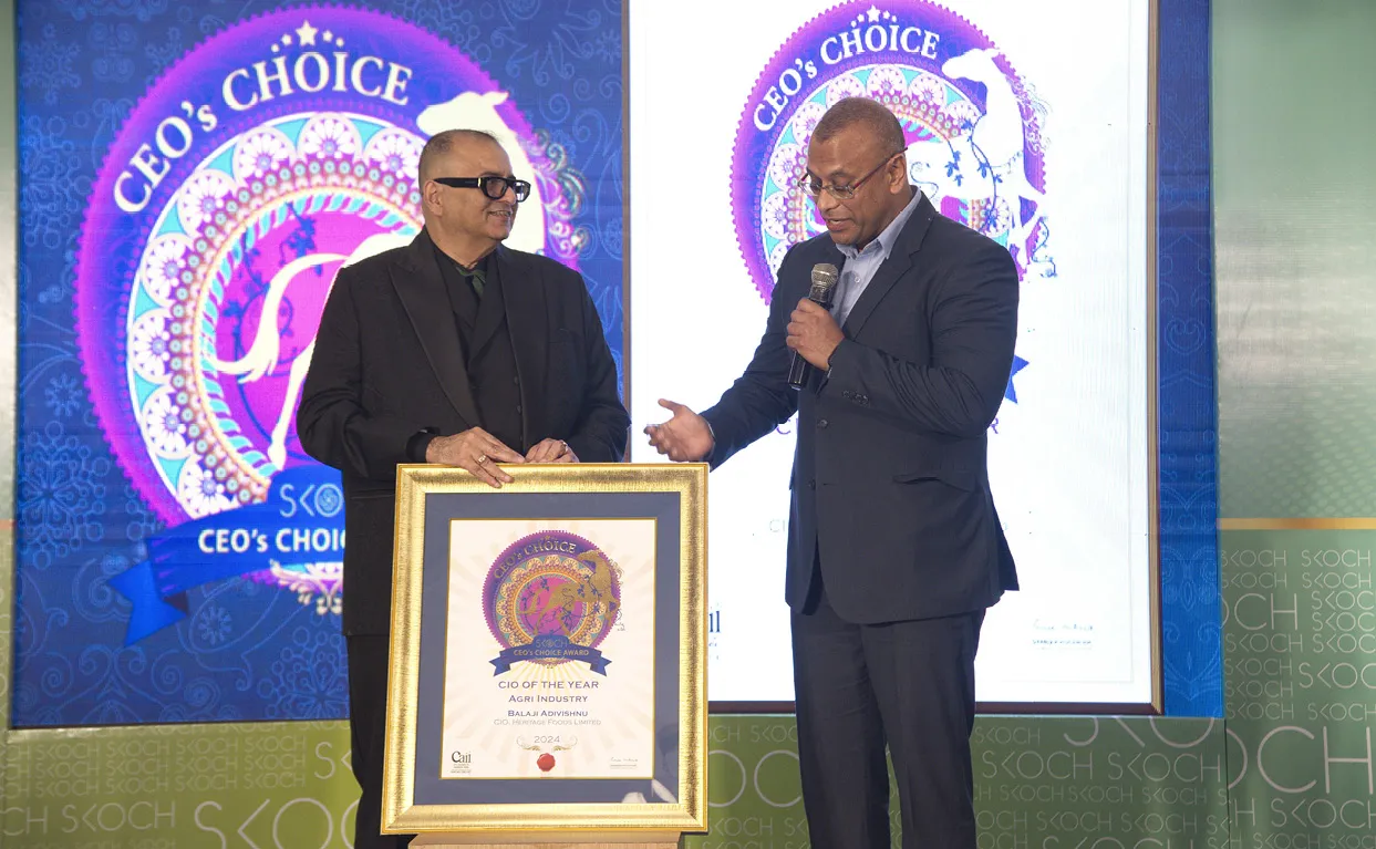 Balaji Adivishnu - CIO of the Year - Dairy