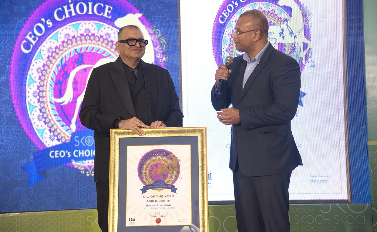 Balaji Adivishnu - CIO of the Year - Dairy